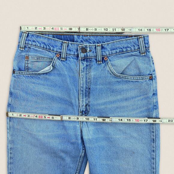 Y2K Levi's 619 Orange Tab Straight Leg Jeans  - Size 30 x 29 - Picture 3 of 8